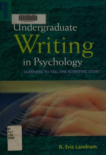 Undergraduate writing in psychology