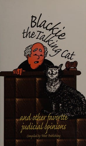 Blackie the talking cat