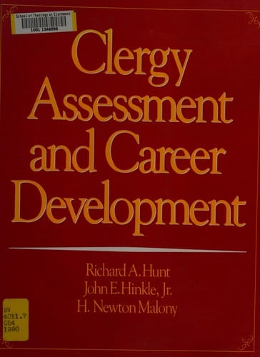Clergy assessment and career development