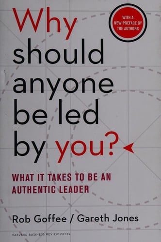 Why should anyone be led by you?