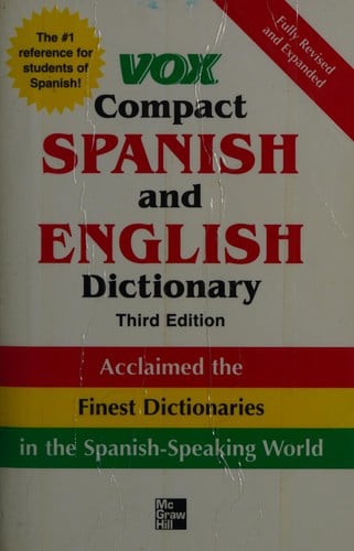 Vox compact Spanish and English dictionary
