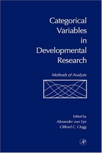 Categorical variables in developmental research