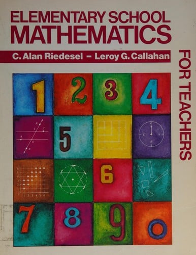 Elementary school mathematics for teachers