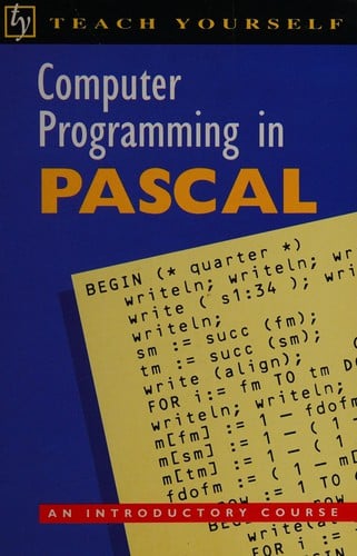 Computer Programming in PASCAL