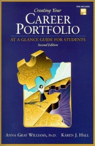 Creating your career portfolio : at a glance guide for students