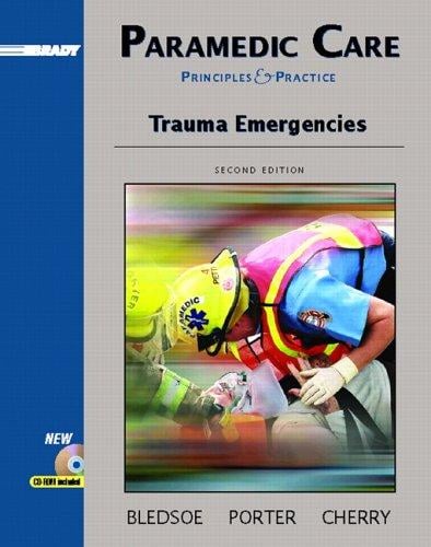 Paramedic Care: Principles and Practices, Volume 4