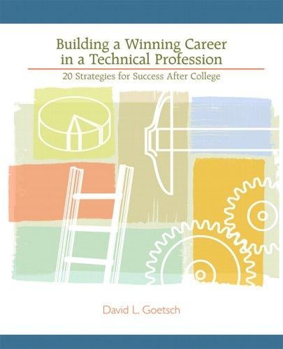 Building a winning career in a technical profession
