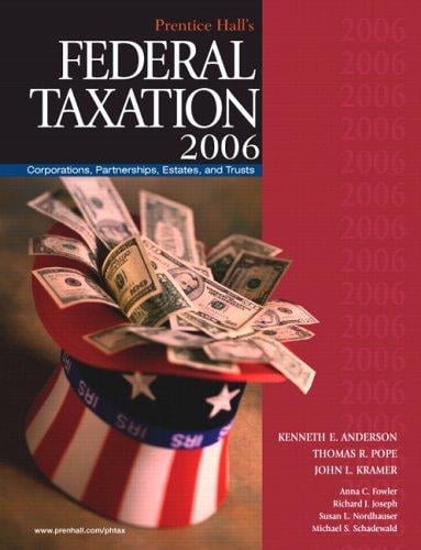 Prentice Hall's federal taxation 2006