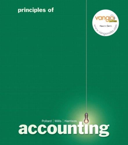 Principles of Accounting (MyAccountingLab Series)