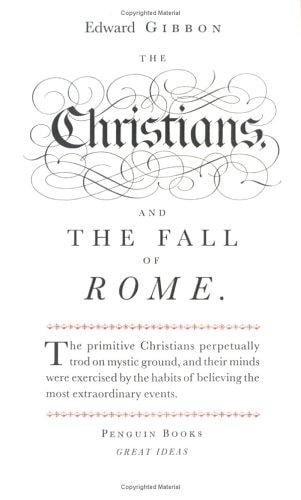 The Christians and the fall of Rome