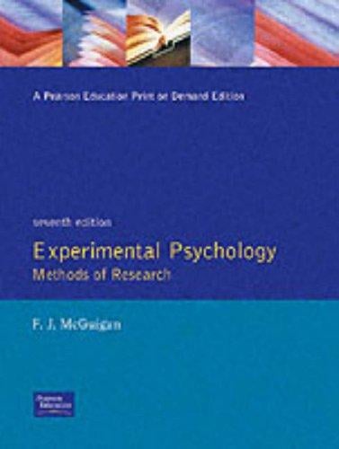 Experimental psychology