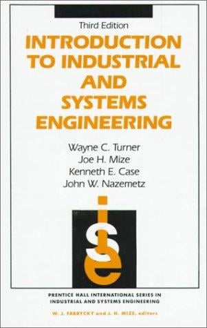 Introduction to industrial and systems engineering