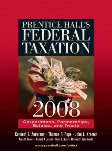 Prentice Hall's federal taxation 2008
