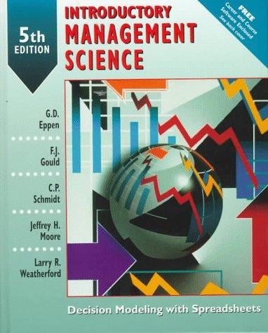 Introductory management science
