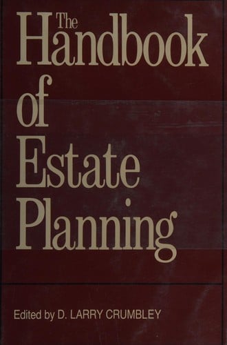 The Handbook of estate planning