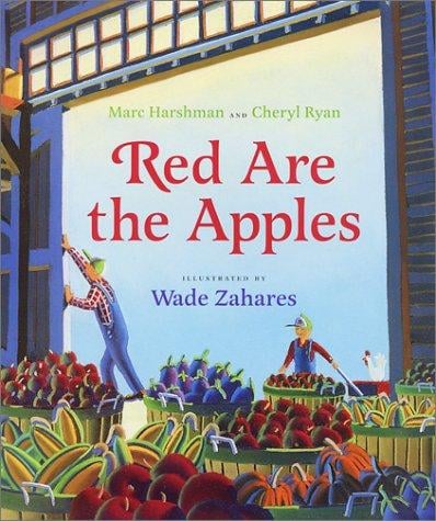 Red are the apples