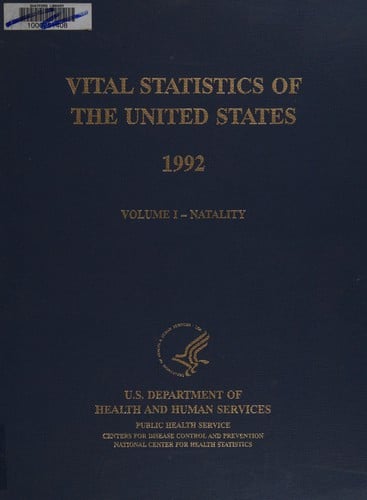 Vital statistics of the United States, 1993