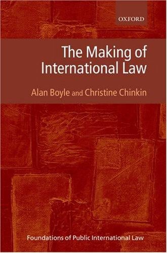 The making of international law