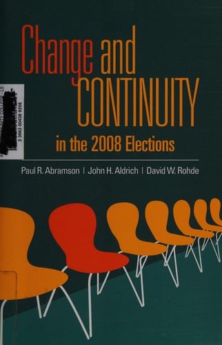 Change and continuity in the 2008 elections