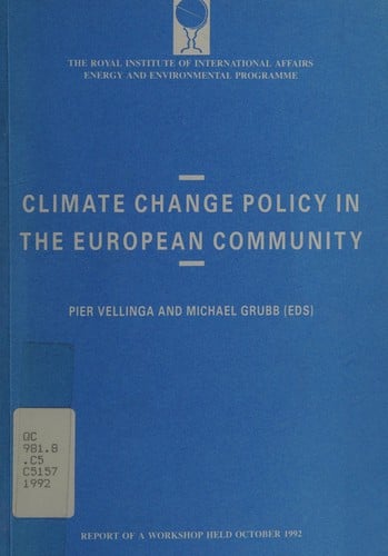 Climate change policy in the European Community