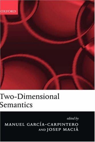 Two-dimensional semantics