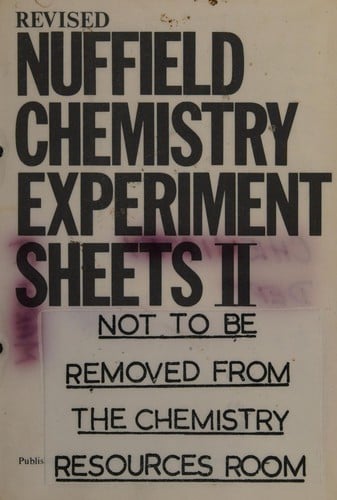 Revised Nuffield Chemistry