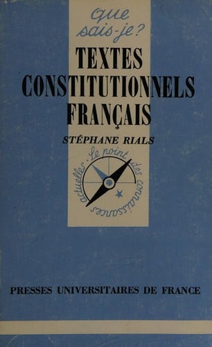 Textes constitutionelles français