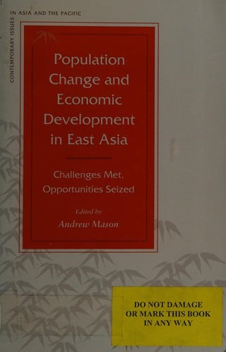Population change and economic development in East Asia