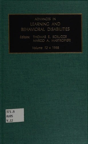 Advances in learning and behavioral disabilities