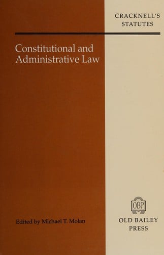 Constitutional and administrative law