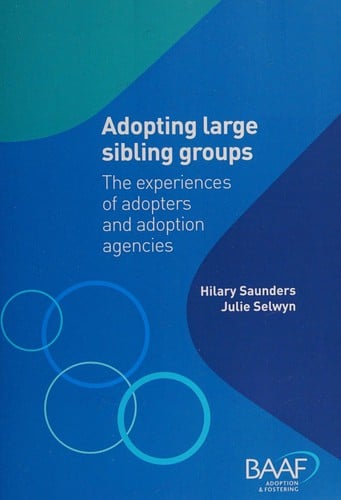 Adopting large sibling groups