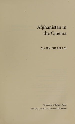 Afghanistan in the cinema