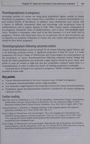 Analgesia, Anaesthesia and Pregnancy