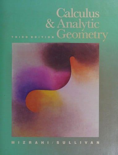 Calculus & analytic geometry
