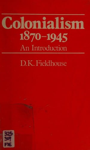 Colonialism, 1870-1945