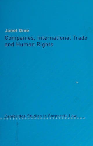 Companies, international trade and human rights
