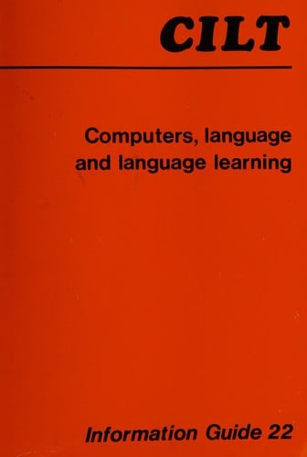 Computers, language and language learning