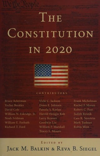The Constitution in 2020