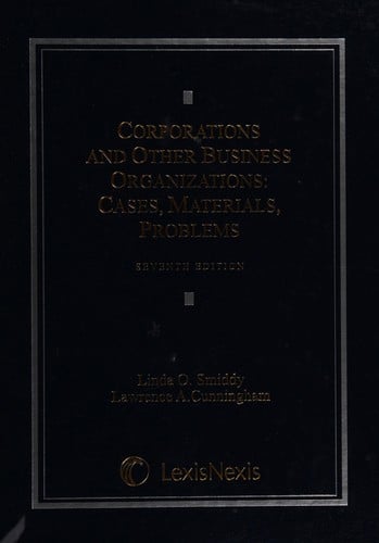 Corporations and other business organizations