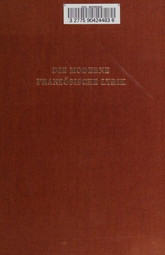 Die Moderne französische Lyrik