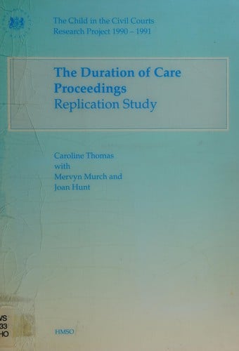 The Duration of care proceedings