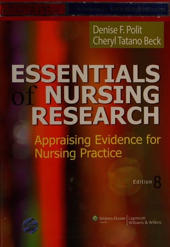 Essentials of nursing research