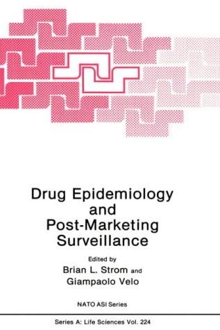 Drug epidemiology and post-marketing surveillance