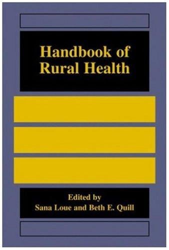 Handbook of rural health
