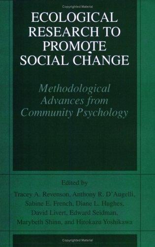 Ecological research to promote social change