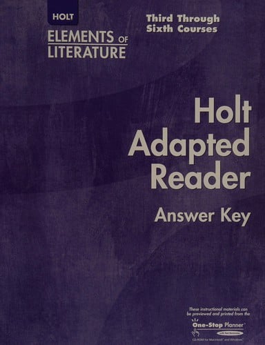 Holt adapted reader
