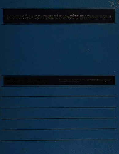 Initiation à la comptabilité financière et administrative