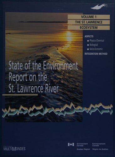 State of the environment report on the St. Lawrence River
