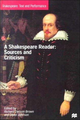A Shakespeare reader