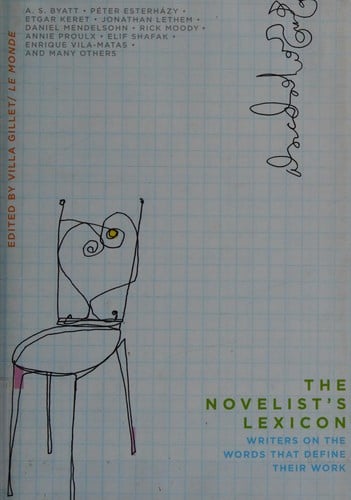 The novelist's lexicon